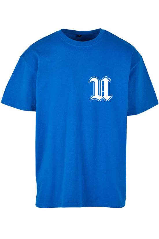 U OVERSIZE TEE BLUE